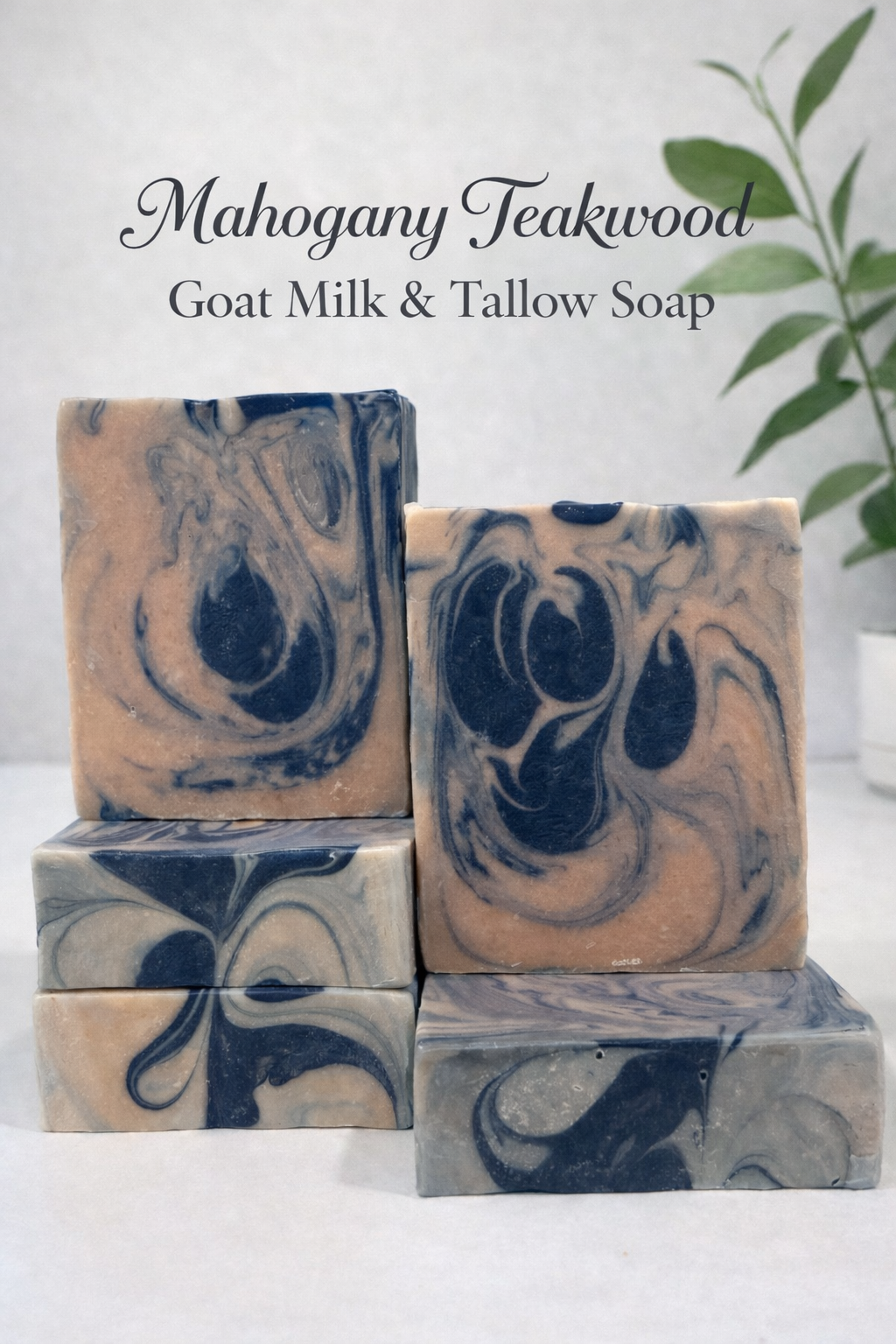 Mahogany Teakwood Goat Milk & Tallow Soap