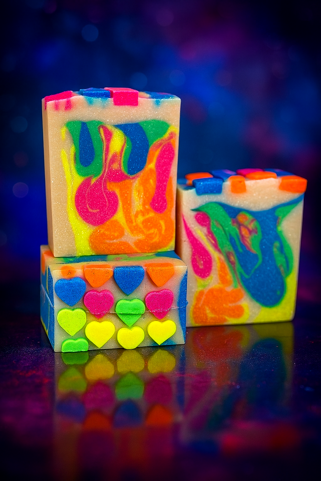 Neon Dreams 90s Edition Goat Milk Soap