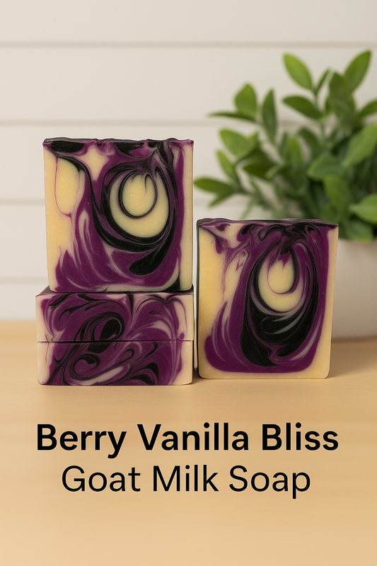 Berry Vanilla Bliss Goat Milk Soap