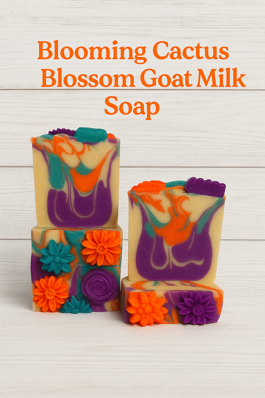 Blooming Cactus Goat Milk Soap