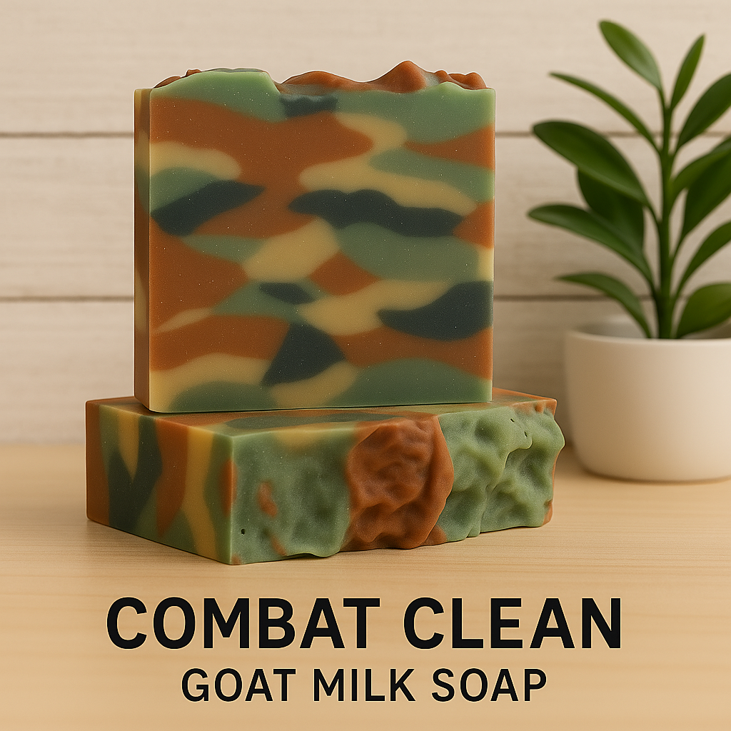 Combat Clean Goat Milk Soap