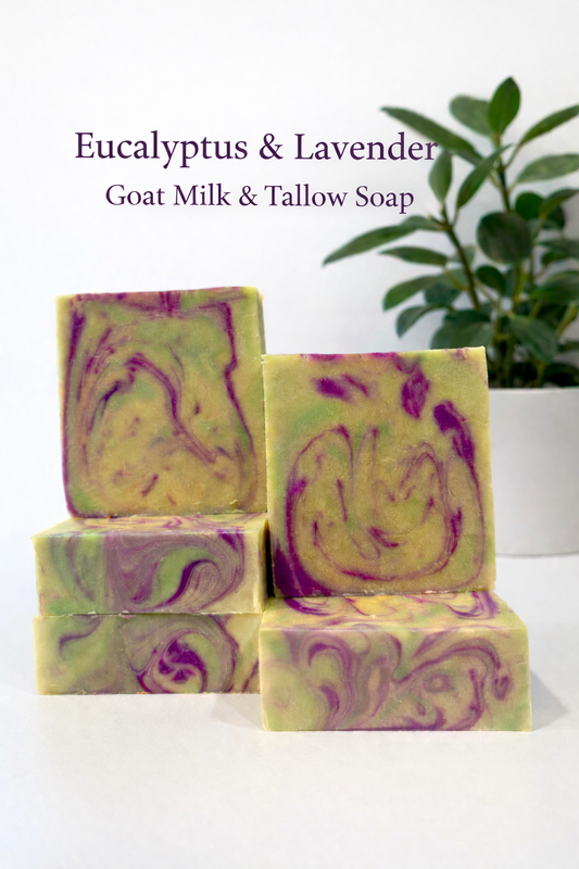 Eucalyptus and Lavender Goat Milk & Tallow Soap