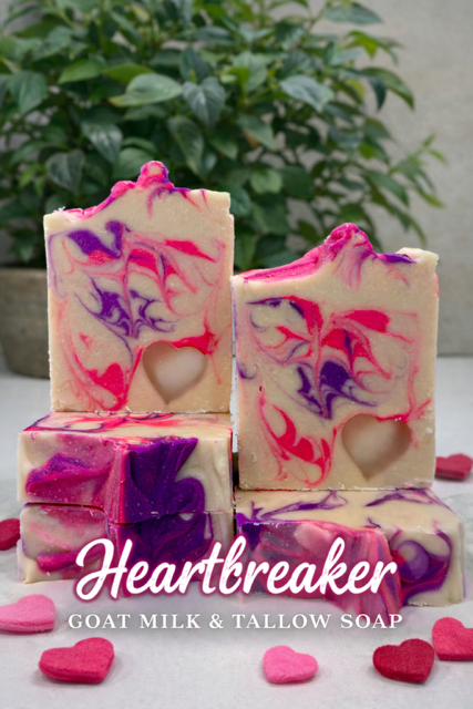 Heartbreaker Goat Milk & Tallow Soap