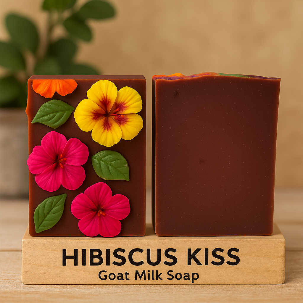 Hibiscus Kiss Goat Milk Soap