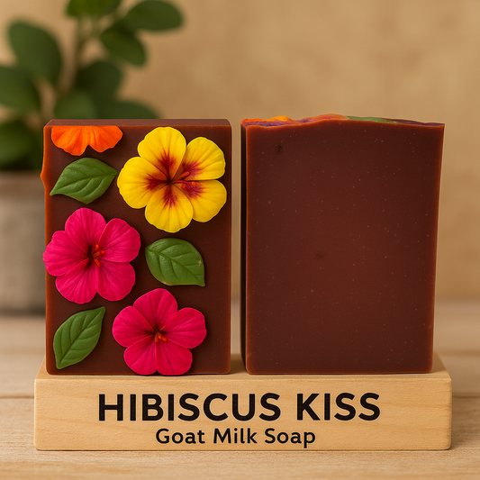 Hibiscus Kiss Goat Milk Soap