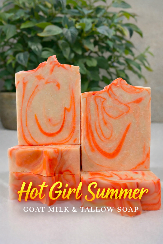 Hot Girl Summer Goat Milk & Tallow Soap