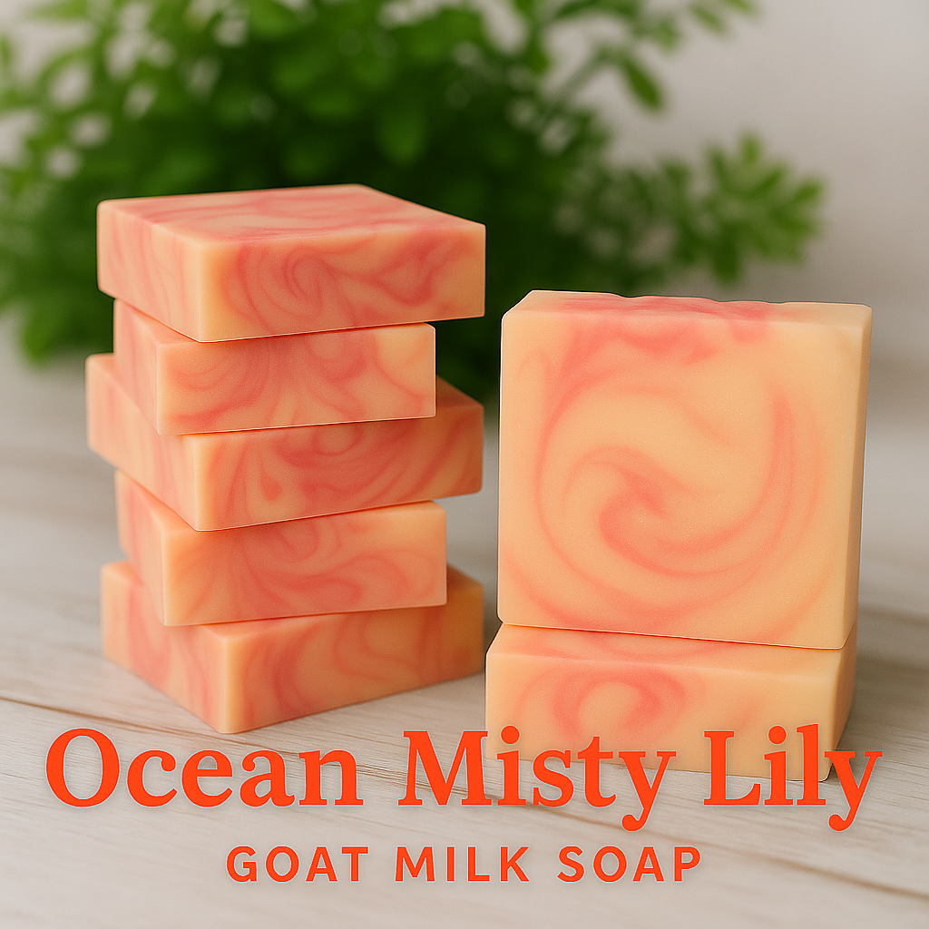 Ocean Mist Lily Goat Milk Soap