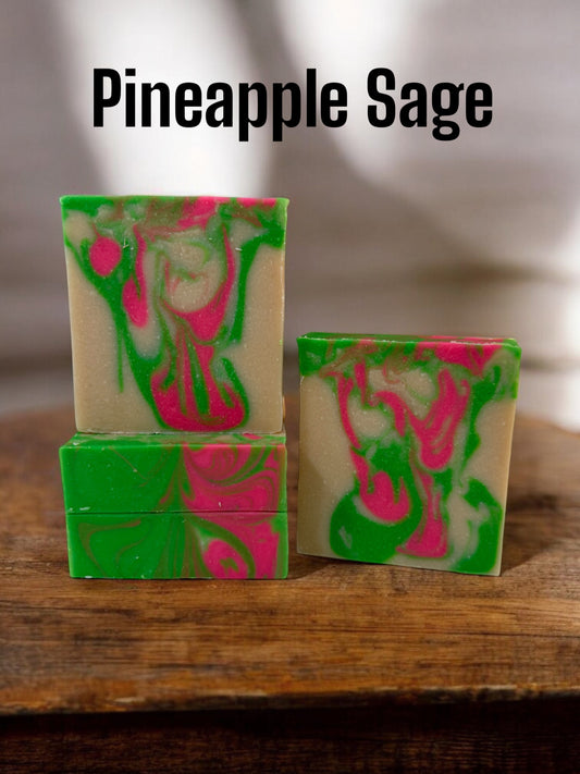 Pineapple Sage Goat Milk Soap