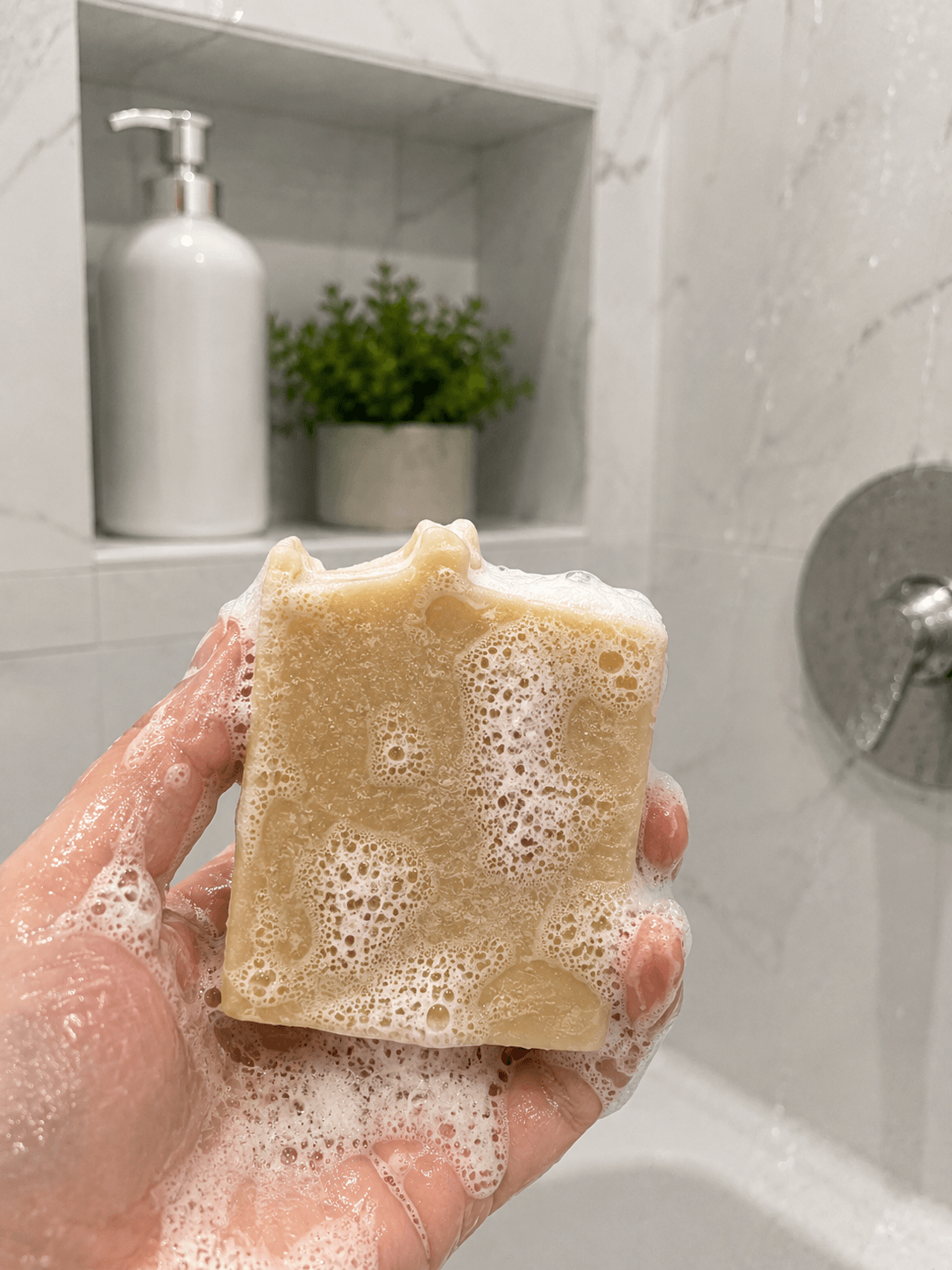 Unscented Goat Milk & Tallow Shampoo Bar
