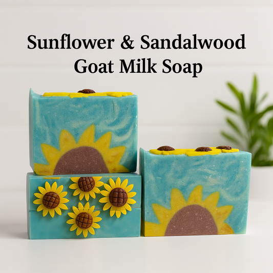 Sunflower Fields Goat Milk Soap