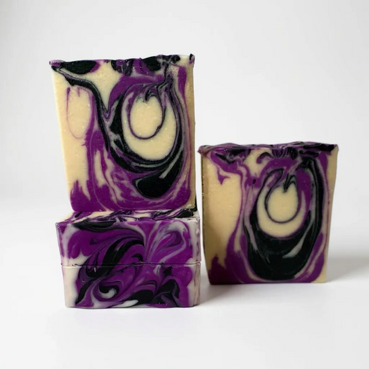 Black Berry Raspberry and Vanilla Goat Milk Soap