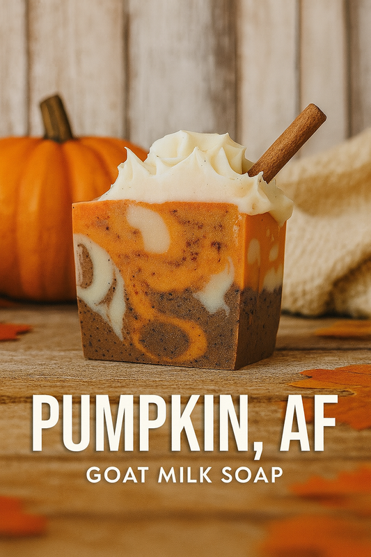 Pumpkin AF Goat Milk Soap