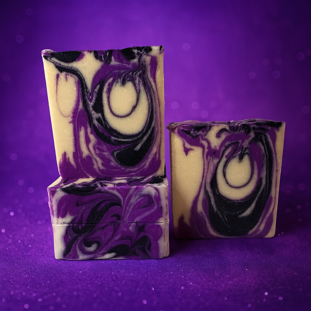 Black Berry Raspberry and Vanilla Goat Milk Soap