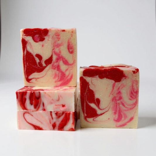 Strawberries and Cream Goat Milk Soap